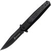 USMC Linerlock A/O Black Aluminum 3Cr13MoV