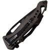 USMC Linerlock A/O Carbon Fiber - Black Blade