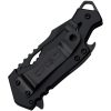 USMC Framelock A/O Black Red Aluminum