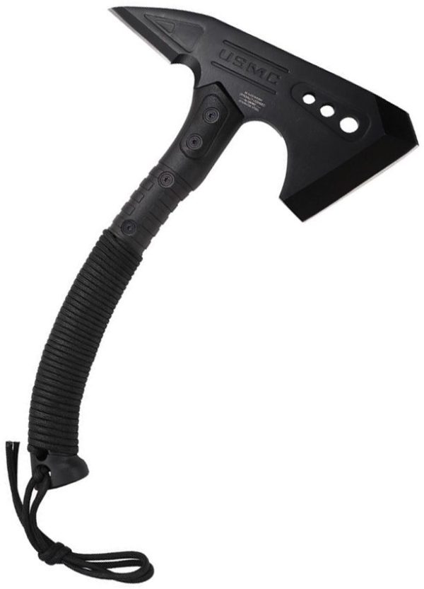 USMC Tactical Axe Black 3Cr13 Stainless Fixed Blade