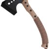 USMC Tactical Axe Tan 11" 3Cr13MoV Stainless Fixed Blade