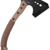 USMC Tactical Axe Tan 11" 3Cr13MoV Stainless Fixed Blade