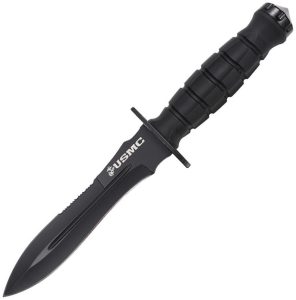 USMC Fixed Blade Sawback 6.63-inch Black