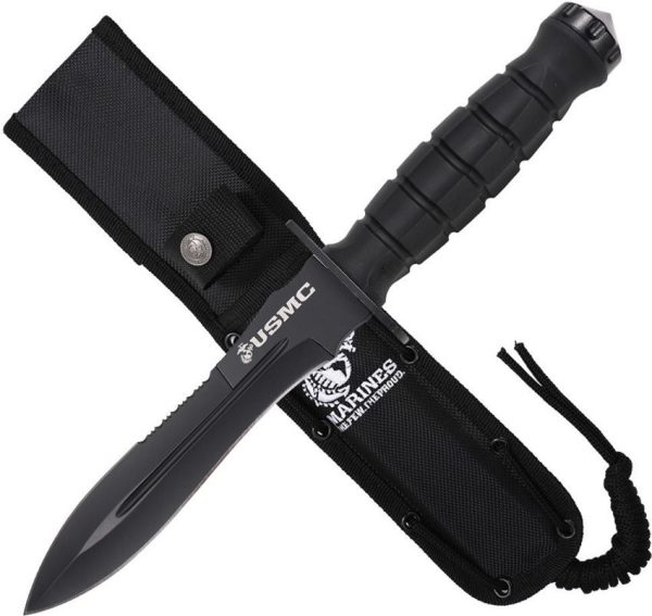 USMFIX3002BK_add_01.jpg USMC Fixed Blade Sawback 6.63-inch Black