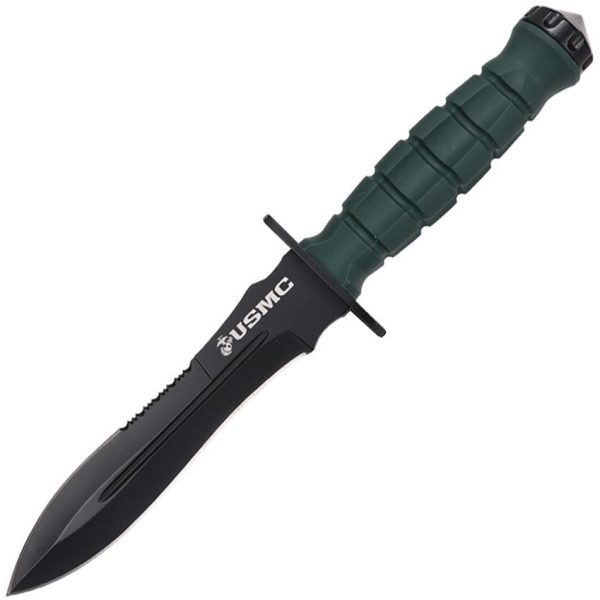 USMC Fixed Blade Sawback 6.63-inch Green