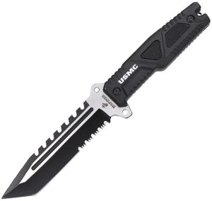 USMFIX3003BK.jpg USMC Fixed Blade Tanto 6-inch Black