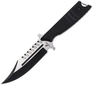 USMC Fixed Blade Black 5" 3Cr13 Stainless Tactical Knife