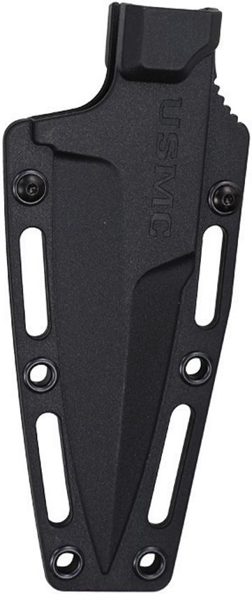 USMC Fixed Blade Green Nylon Spear Point Knife