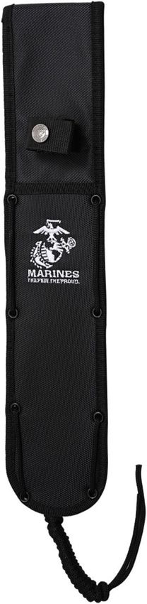 USMC Bowie Green 10.38" Fixed Blade Tactical Knife Stonewash