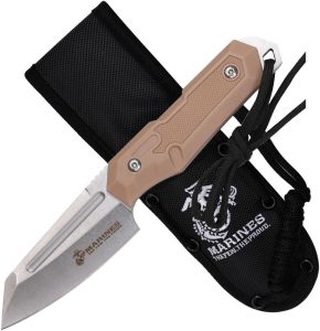 USMFIX3009TN.jpg USMC Fixed Blade Tan Reverse Tanto 3Cr13MoV