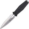 USMC Fixed Blade Black Double Edge Dagger 3Cr13MoV