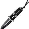 USMFIX3013BK.jpg USMC Fixed Blade Black Cord Wrapped Tanto Knife