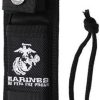USMC Fixed Blade Black 5" 3Cr13MoV Stainless Tactical Knife