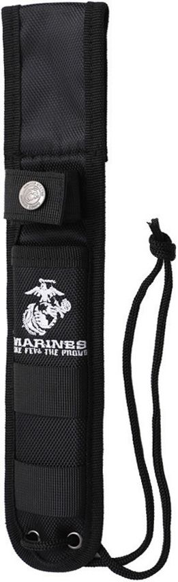 USMC Fixed Blade Black 5" 3Cr13MoV Stainless Tactical Knife