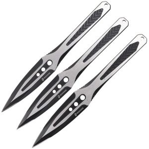 USMC Throwing Knife Set Black Three-Piece