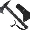USMC Axe Tactical 14.5" Black Stainless Steel Survival Tool