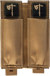 United States Tactical Double Pistol Mag Pouch Coyote