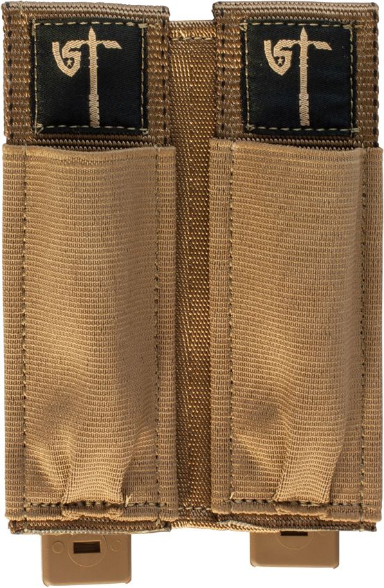 United States Tactical Double Pistol Mag Pouch Coyote