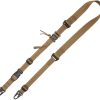 United States Tactical D2 2-to-1 Point Rapid Fit Sling Coyote