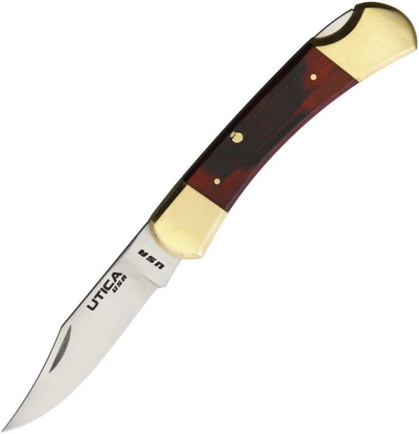 Utica Original II Lockback Folding Knife 3.75" Stainless Blade
