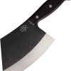 Utica Homestead 1 Cleaver Fixed Blade 7.25" Stainless Wood Handle