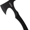 Utica Axe Fixed Blade Black G10 Handle Full Tang 6.25"
