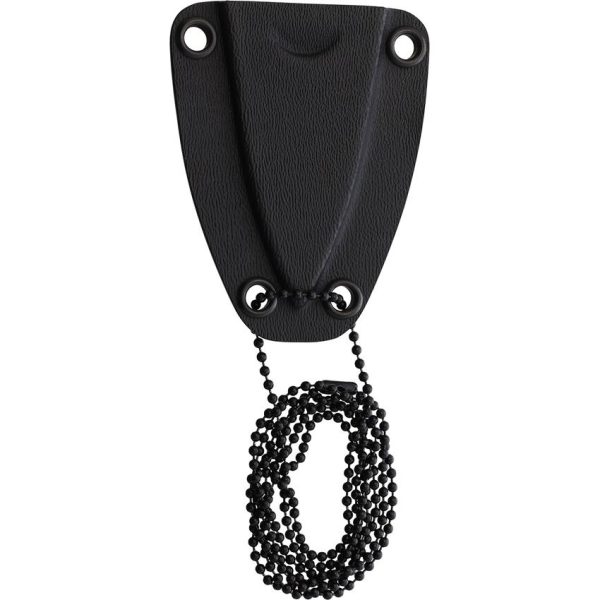 Utica Police Push Dagger 2" Stainless Fixed Blade Neck Knife