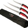 Utica Lake Slayer Combo 440 Stainless Fillet Knife Set 3pc