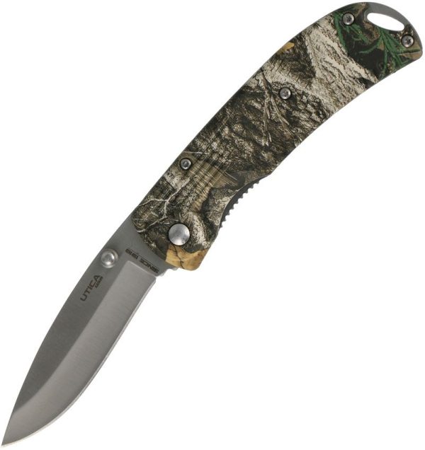 Utica Caliber 1 Assisted Linerlock - Camo Handle
