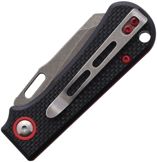 Utica Disruption I Linerlock Folding Knife Black G10 2.25"