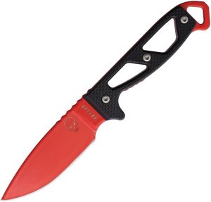 Utica Critical Hit II Fixed Blade Knife MagnaCut Steel Black G10