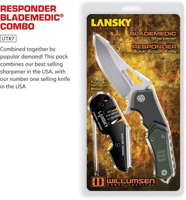 Lansky UTR7 Responder & Blademedic Combo Kit