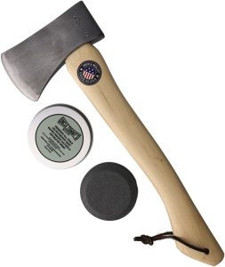Uncle Tommy's Stuff Outdoorsman Belt Axe Kit - Hickory