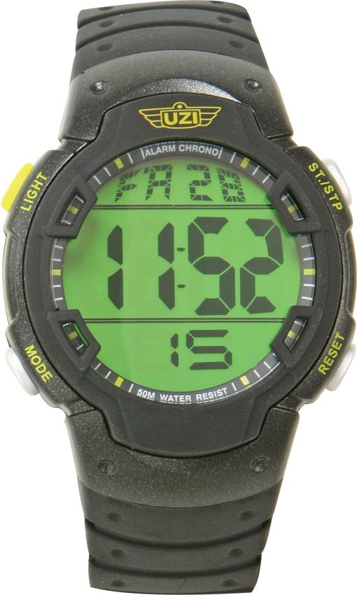 UZI Guardian Watch - Digital Black
