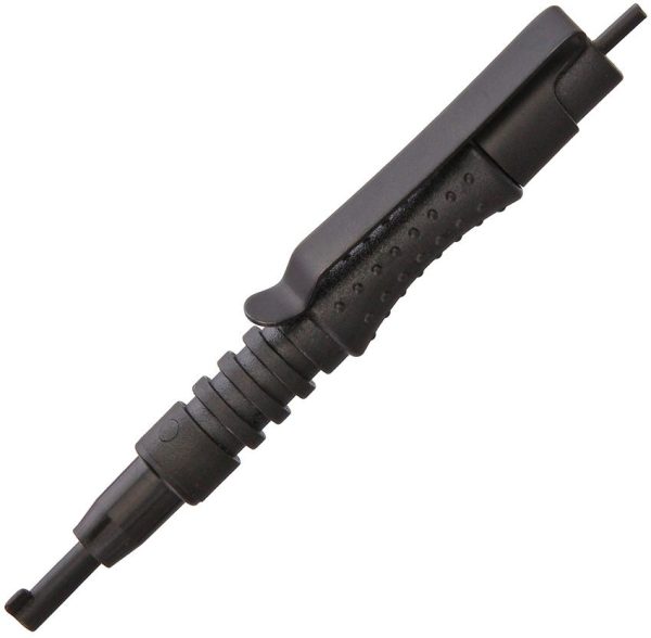 UZIKEY211.jpg Uzi Handcuff Key Stainless 3.75 inches Black