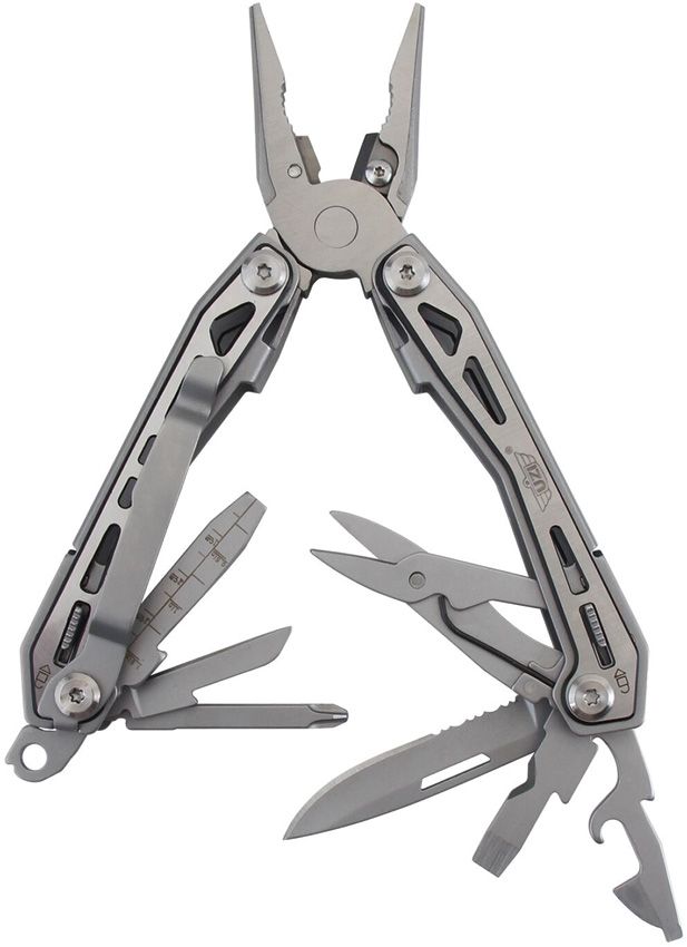 Uzi Multi Tool 4.13" Closed Stainless with Sheath
