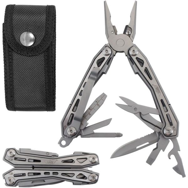 UZI Multi-Tool - 14-Function Stainless Steel