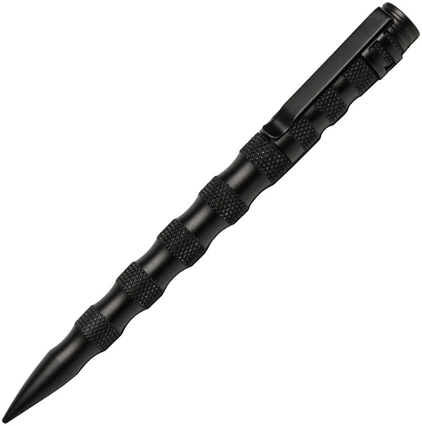 Uzi Tactical Defender Pen 5.25" Black w/ Glass Breaker