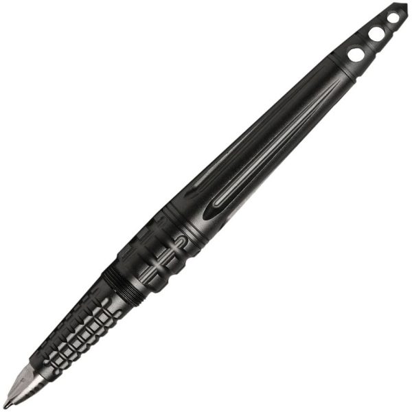 Uzi Tactical Glassbreaker Pen - Gun Metal Gray Aluminum