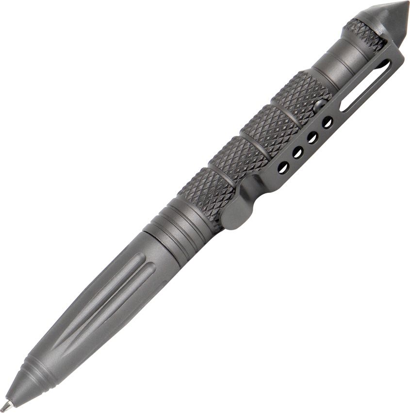 Uzi Tactical Pen 6" Gun Metal Gray with Glass Breaker