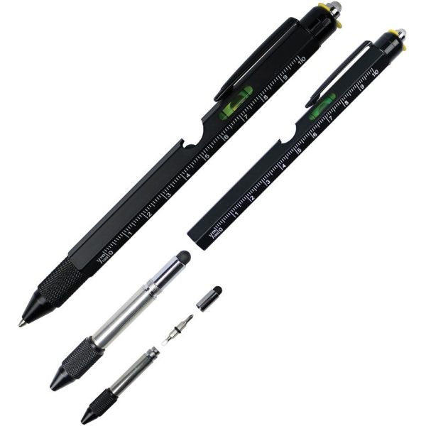 Uzi Tactical Utility Pen - Black Multi-Tool