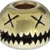 ACN005B-1.jpg AuCon Smiley Bead Brass 12mm x 18mm 6mm Hole