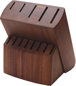 Bear & Son Walnut Wood Block Storage Display