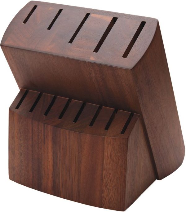 Bear & Son Walnut Wood Block Storage Display