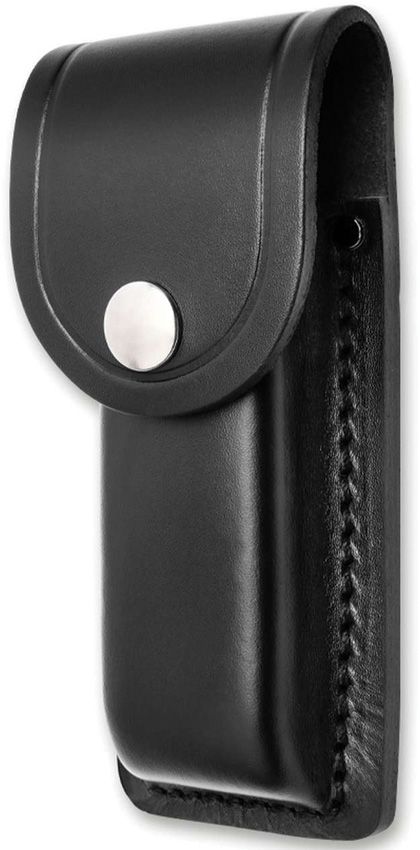 Large Leather Pouch Black