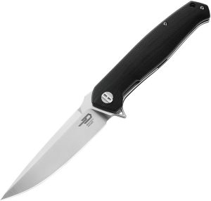BTKG03H-1.jpg Bestech Swordfish Linerlock - Black G10