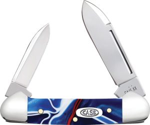 Case Cutlery Small Baby Folding Knife Patriotic Kirinite 2.75 Closed
