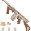Wood Puzzle Tommy Gun