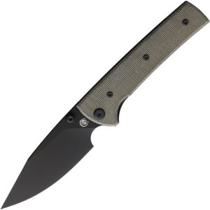 Chaves Knives Scapegoat 229 Linerlock Folding Knife 3.63" Elmax Green