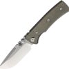 Chaves Knives Redencion Street Linerlock Folding Knife Green Micarta 3in Blade